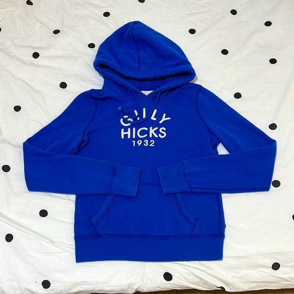 Gilly Hicks Jackets & Blazers - Gilly Hicks Blue Sydney Hoodie